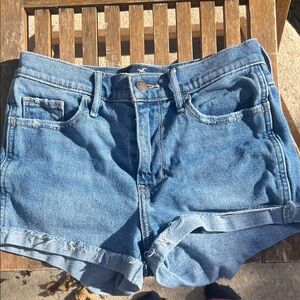Hollister Classic Blue Jean Shorts